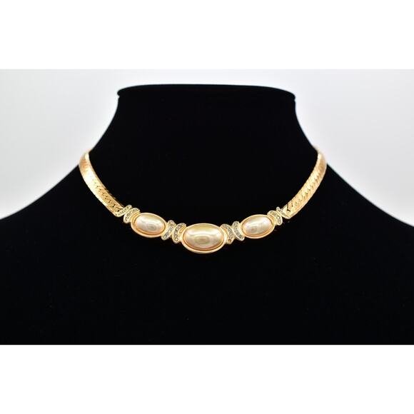 Diana Collar Necklace: Crystal main image 1